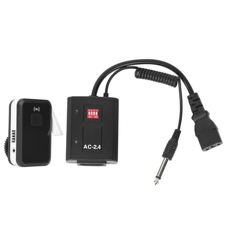 NiceFoto AC-2.4A Plastic Remote Control Trigger Anti-Interference Support Synchronous Speed 1/320S Wireless Flash Black NiceFoto AC-2.4A Plastic Remote Control Trigger Anti-Interference Support Synchronous Speed 1/320S Wireless Flash Black